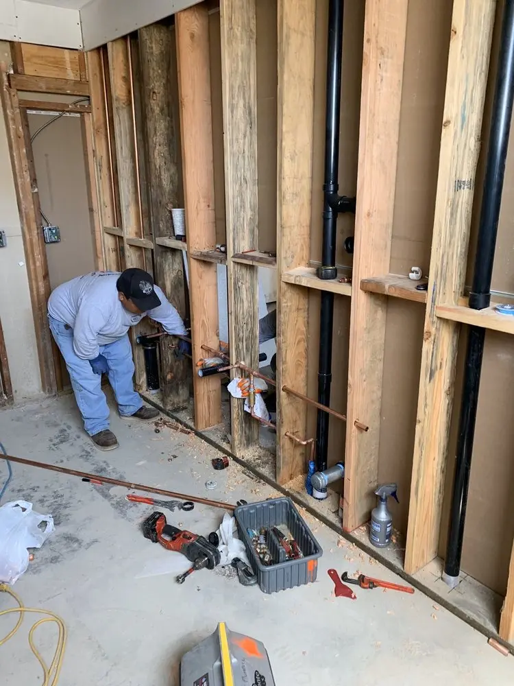 Commercial rough-in plumbing for Gas Line Repair in Avalon Shores